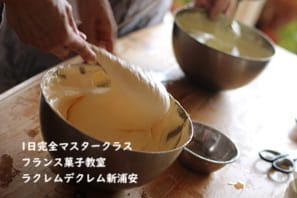 ギリシャから4日目。習いたかった、ほぼすべてのお菓子を習うことができたレッスン風景